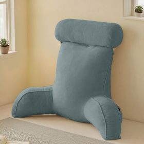 Sofa Bed Head Reading pillow, 75*55cm, 5 colors (Color: gray)