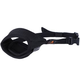 Mouth Cover To Prevent Eating Indiscriminately Large Labrador Dog (Option: Black-L)